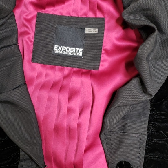 Magaschoni Jackets & Blazers - Magaschoni Exposite Velvet Blazer size 2